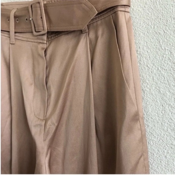 Fleur Du Mal Twill Belted Trouser Safari - Picture 6 of 9